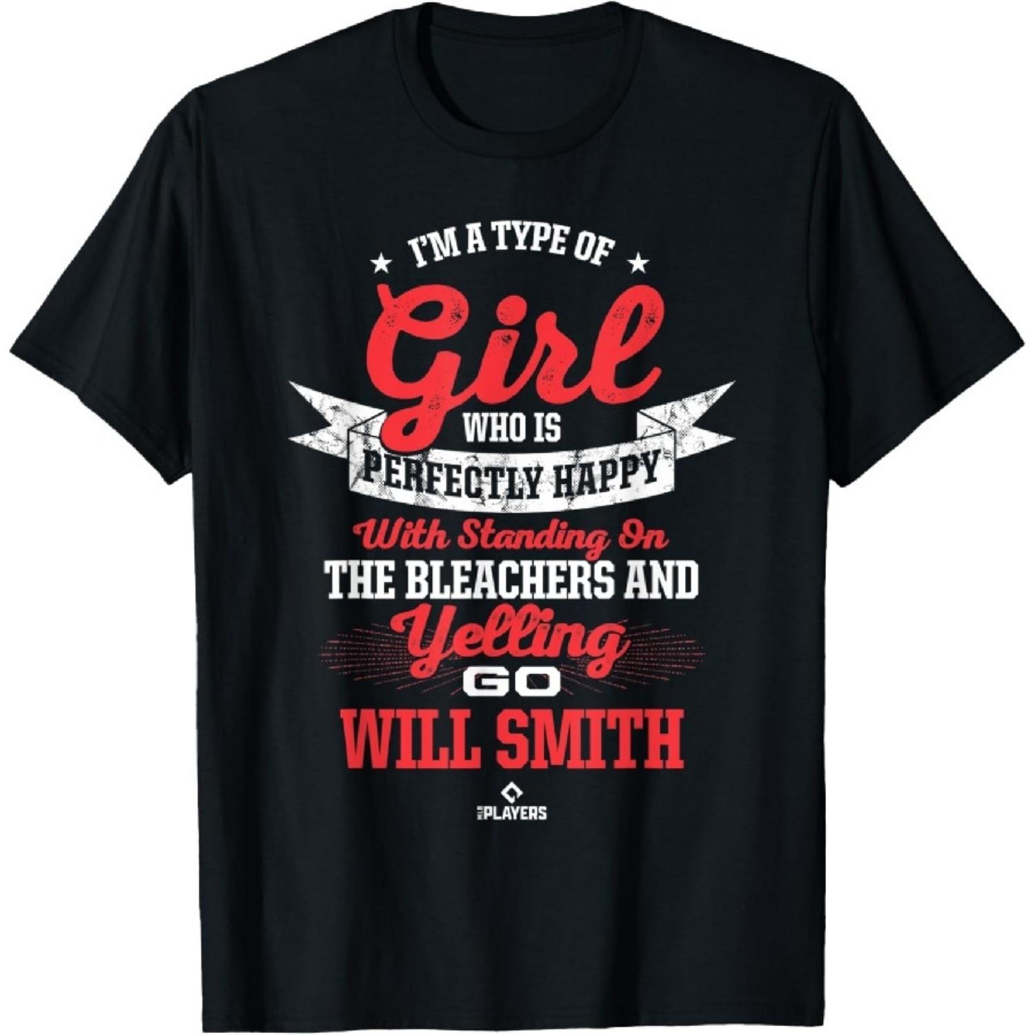 Will Smith Im a Type of Girl T-Shirt S чёрный