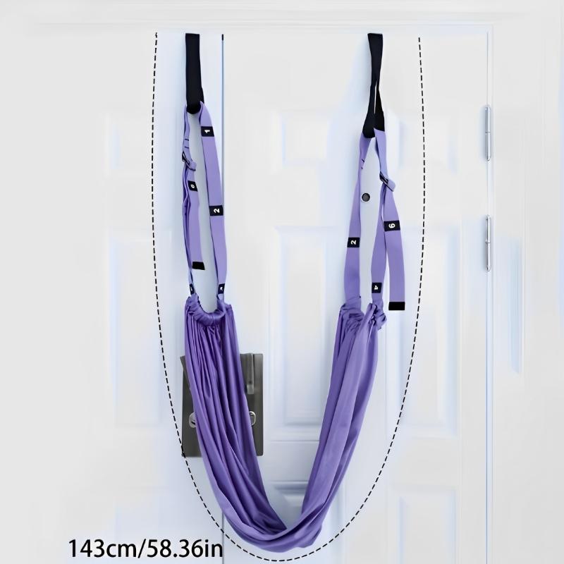 Adjustable Aerial Yoga Strap Pull Rope Women Hammock Stretch Leg Splits Trainer Female Gym Belt Swing Stretching Fitness