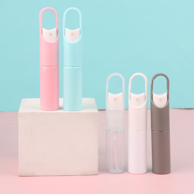 20Ml Mini Portabil Reîncărcabil Parfum Dezinfectant de Mâini Alcool Cârlig Sticlă Portabilă cu Pompă Spray Recipient Gol pentru Parfum