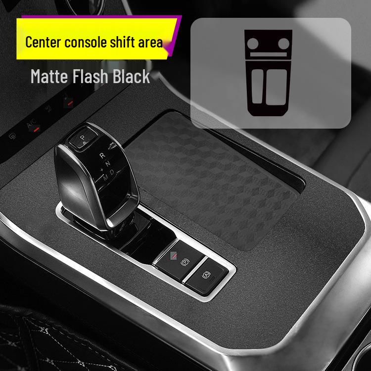Tiggo 5X Interior Carbon Fiber Gear Shift Decoration Film