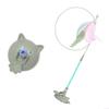 Pet Toy Interactive Pet Teaser Attachments Suction Cup Base For Felines