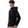 Anta Comfortable Casual Simple Zip Hooded Raglan Slim Fit Jacket Men Jacket Basic-Black 152517718S-4