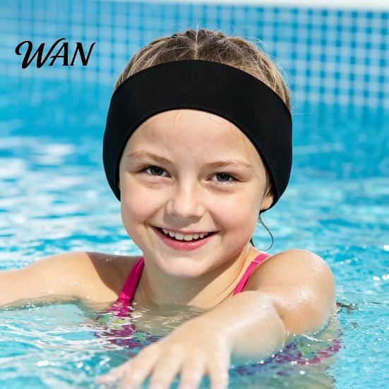 Portable Swim Headband Reusable Ear Band Keep Ears Dry & Swimming Hairband Prevent Swimmer's for Kids and Adults Water Sports