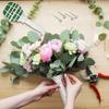 1/3Pcs Deluxe Bouquet Holders DIY Wedding Bouquet Kit with Foam Base for Wedding Brides Flower Arrangement Home Room Decortion