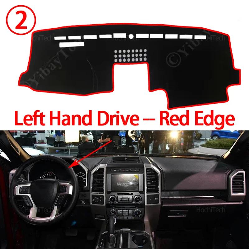 Dashboard Cover for Ford F-Series F-150 F150 P552 MK13 Lobo 2015- Avoid Light Anti-Slip Mat Pad Sunshade Dashmat Protect