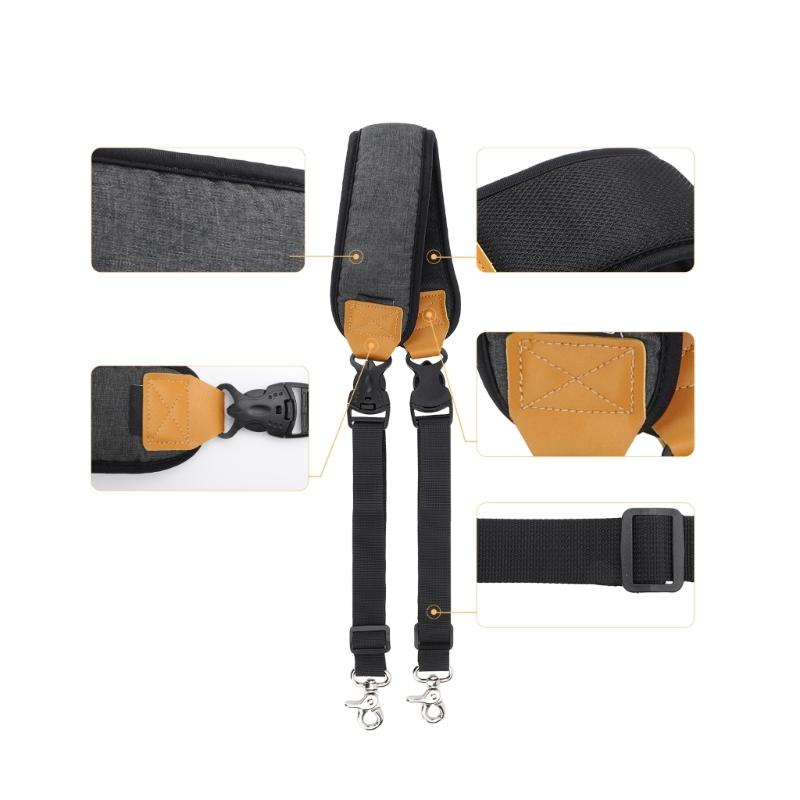 Quick Release Shoulder Strap Breatable Stress Relief Lanyard Adjustable Strap for RS3 Mini Handheld Gimbal Stabilizer