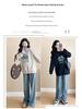 Umstandsmode 2025 Herbst/Winter Fashion Bauchbedeckendes Sweatshirt & Jeans Zweiteiler