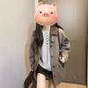 Women's Retro Wool Suit Coat: Casual Loose-Fit Jacket for Autumn and Winter