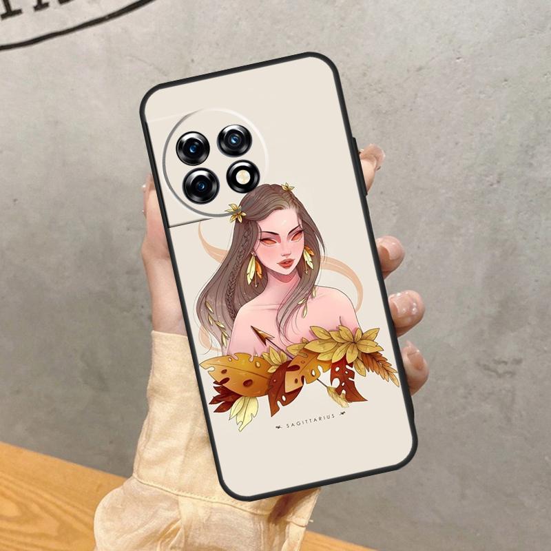 Horoscope Girl Scorpio Taurus Virgo Case For OnePlus Nord 5 CE 2 3 4 Lite N20 N30 OnePlus 15 13 12 11 13T 10T 12R 13R 15R Cover