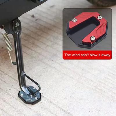 Alüminyum Alaşımlı Motosiklet Bisiklet Sehpası Ayak Uzatıcı Motosiklet Tutucu Güvenli Motosiklet Sabitleyici O8O1