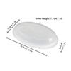 Microwave Steamed Fish Container Easy To Use Microwave Steamed Fish Plate Fast Heat Conduction Professional Cover for Kitchen