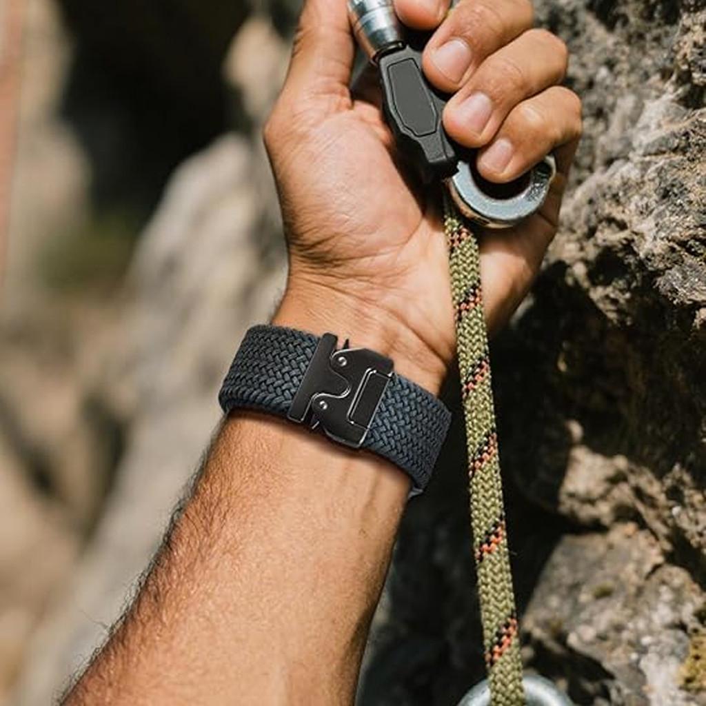 Parachute Buckle Elastic Nylon Strap for Samsung Galaxy Watch 8 40/44mm Band for Galaxy 8 Classic 46mm Sport Luxury Bracelet