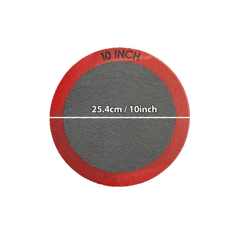 M-1/3PCS Round Silicone Perforated Baking Mat, Non-Stick Reusable Baking Sheets, For Pizza, Bread, Cake Pan, Air Fryer, Oven