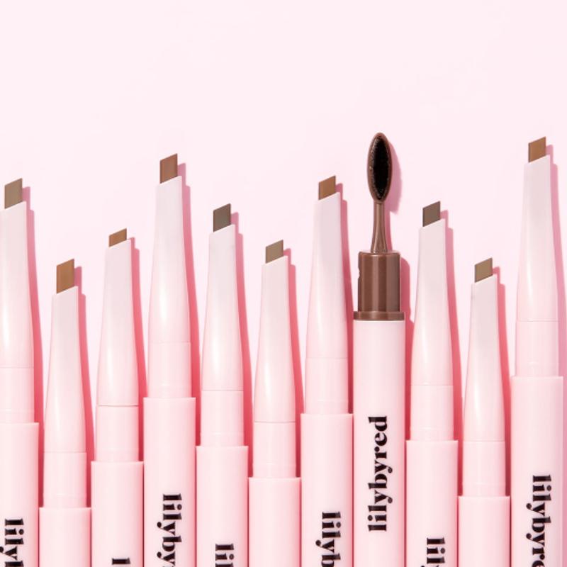 Карандаш для бровей Lilybyred Hard Flat 04 Dark Brown (L131A)