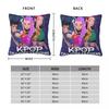 Home Decoration KPop Demon Hunters Huntrix Pillowcases Merch Pillow Cover Zipper Multi-Size