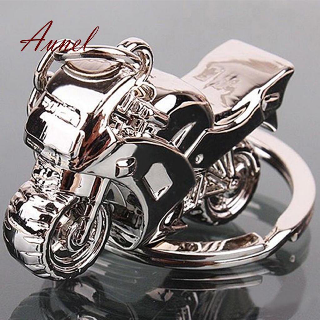 Buy Beauty Men Cool Motorcycle Pendant Alloy Keychain Car Key Ring Key ...