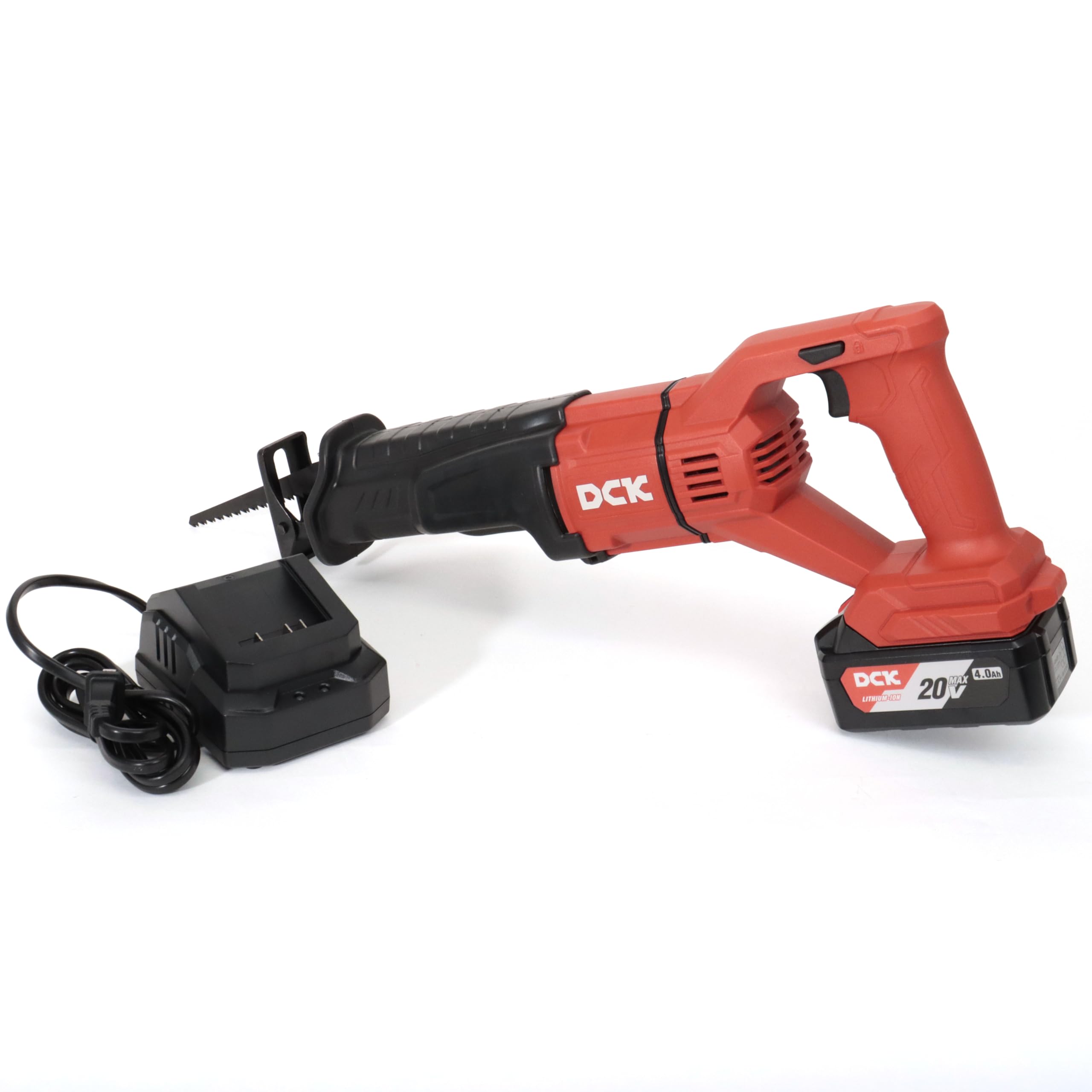 

Сабельная пила DCK 20V, ход 28 мм, регулируемая скорость, в комплекте 1 аккумулятор и зарядное устройство KDJF02-28(DM) Длина, Пила, Аккумуляторная, Перезаряжаемая,