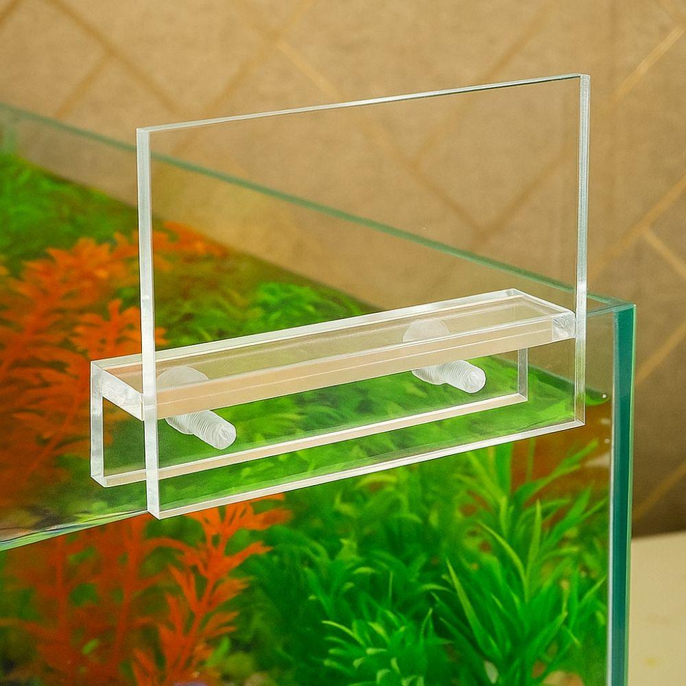 Průhledný akrylový držák LED světla pro akvárium bez vrtání světlo pro akvárium stojan vodní akvárium