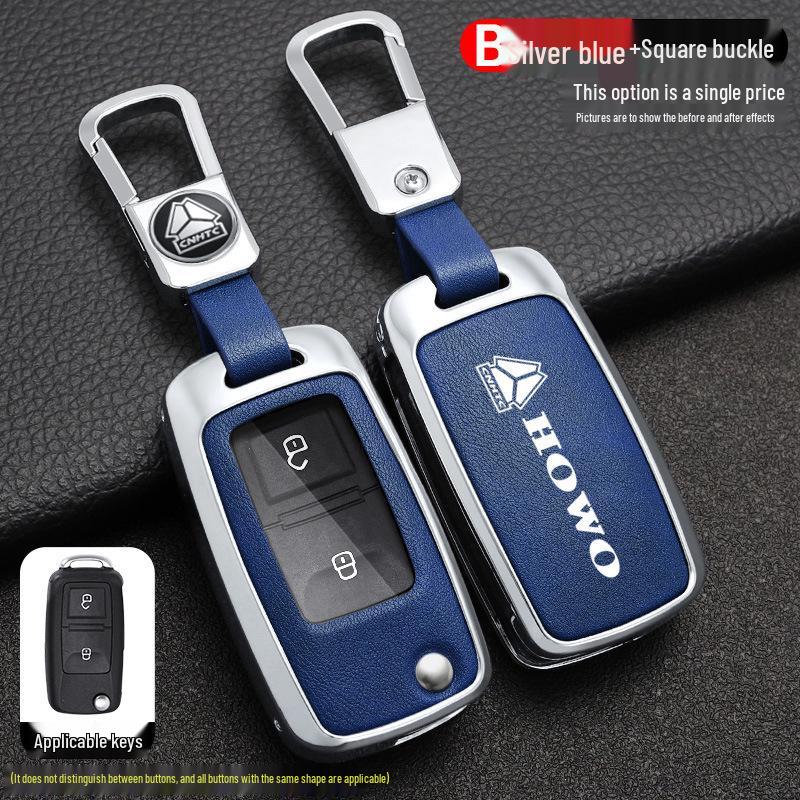 Sinotruk Howo Max Key Case for Light Truck, Warrior, Commander, Heavy Truck TH7 - Men's Special Shell Bag with Buckle
