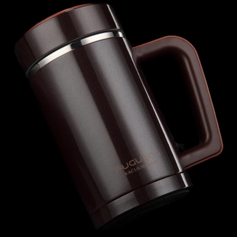 Fuguang Double-Layer Insulated Stainless Steel Mug with Handle