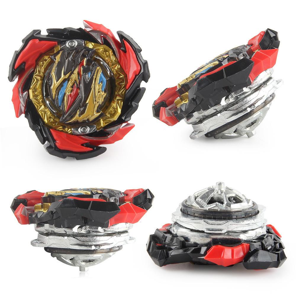 B-191-01 Чорний Сплав Бойовий Дзиґа Іграшка Одиночний Пакет Гіро 67.8г