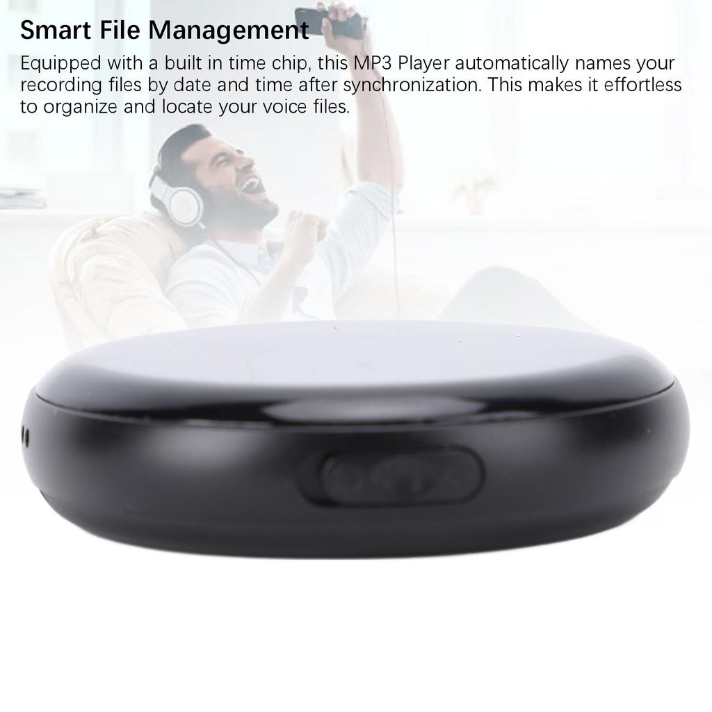 MP3 Player Translation Device 3D Stereo HiFi Noise Reduction Digital MP3 Voice Recorder with APP