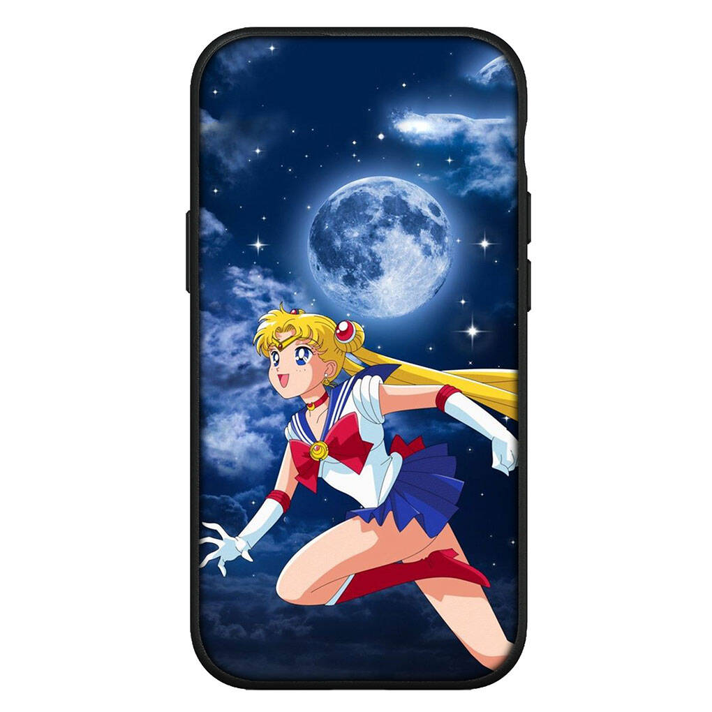 Cover for iPhone 17 16 15 Xiaomi Poco Redmi Note 14 13 12 11 Pro Max 9 16e Samsung Galaxy S25 S24 S23 OPPO Huawei Comics Sailor Moon Cute Phone Case