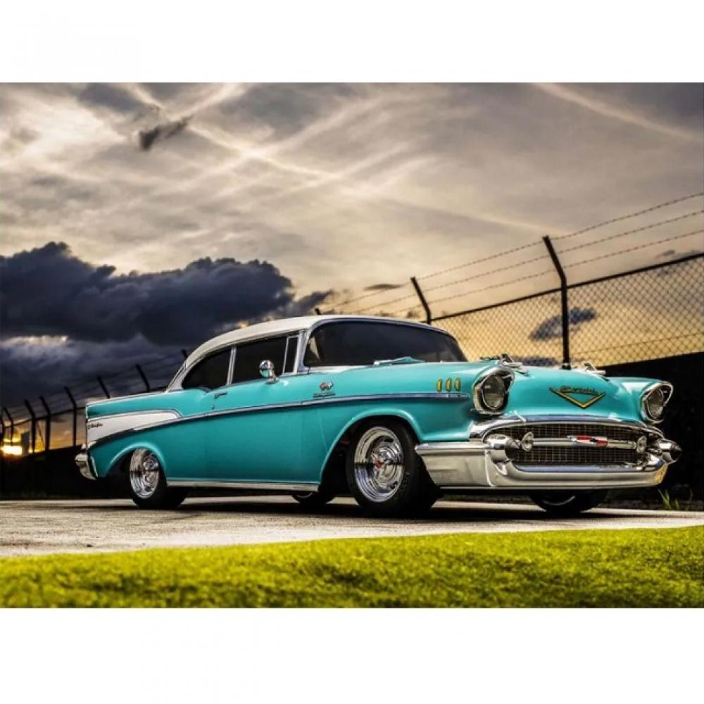 Kyosho 1957 Chevrolet Bel Air Coupe Tropical Turquoise Readyset Fz02l