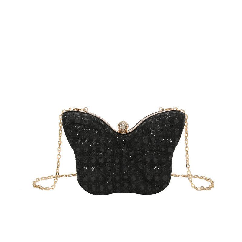 Trendy Butterfly Shaped Mini Shoulder Bag 2023 Design Chic Chain Box Bag