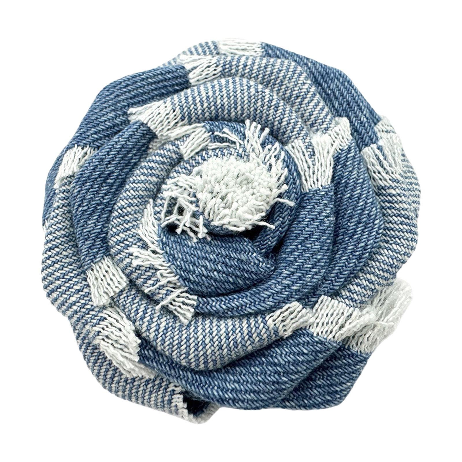 

Lightweight Denims Flower Brooch Detachable Pin For Jackets Dresses Bags Unique Statement Clothing Accessories 1