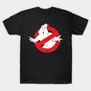 Men Black Print T-shirt Ghostbusters No-Cut Transfer Paper Print Cotton Tshirt