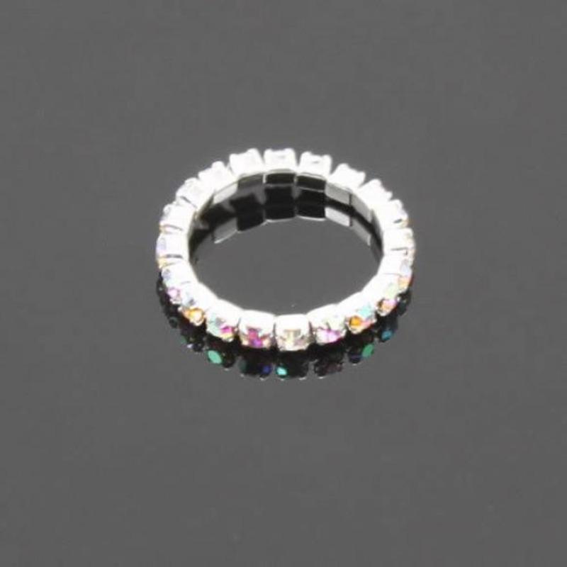 12 Stk./Pakke Elastiske Rhinestone Dekoration Tåringe Blandede Farver Fod Smykker Charms