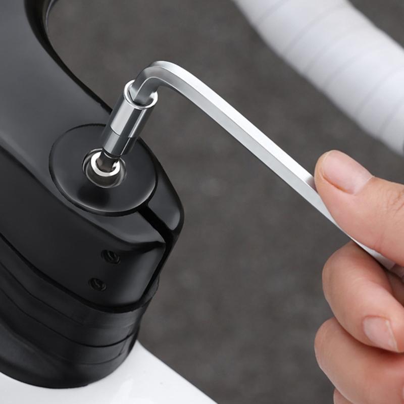 Compacts Multifunction Hexagons Key Tire Repair Tool With Nonslip Grip Light Weight for Bicycles Maintenance