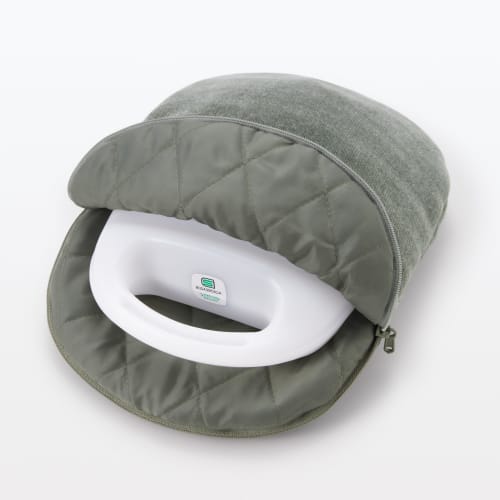 MUJI Chenille Hot Water Bottle Cover Medium/Green Approx. 29 X 23 Cm 84385704