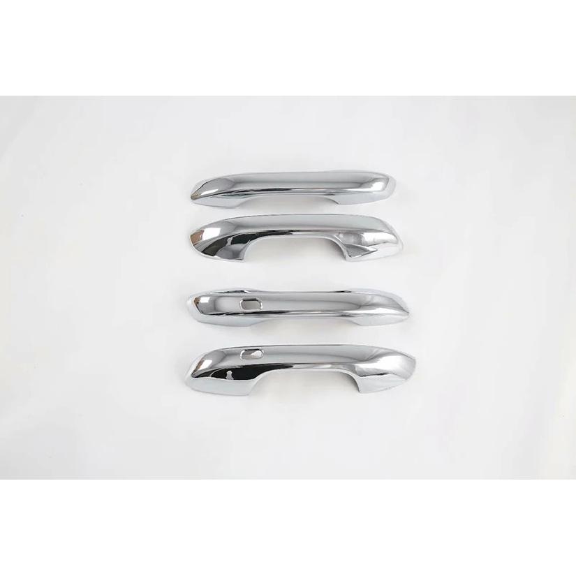 For Kia Sorento MQ4    Car Accessories ABS Chrome Door Handle Cover With Smart Key Hole Catch Cap Trim Molding