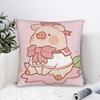 Kissenbezug mit Cartoon-Motiv (Lulu Pig), bequemer Kissenbezug, moderne Kissenbezüge für Sofa, Schlafzimmer, Heimdekoration