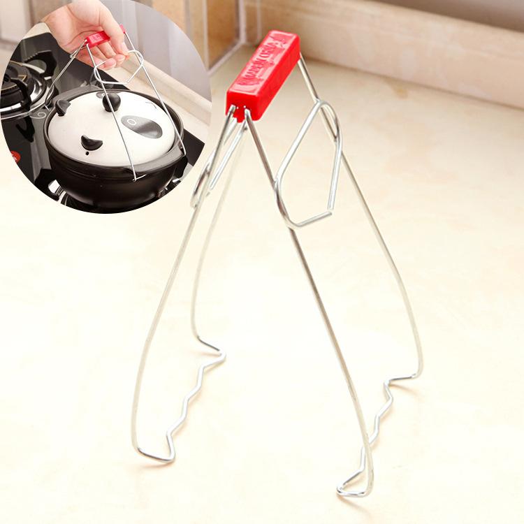 Stainless Steel Multifunctional Kitchen Bowl Clip Creative Anti-scalding and Non-slip Bowl Clip Bowl Clip