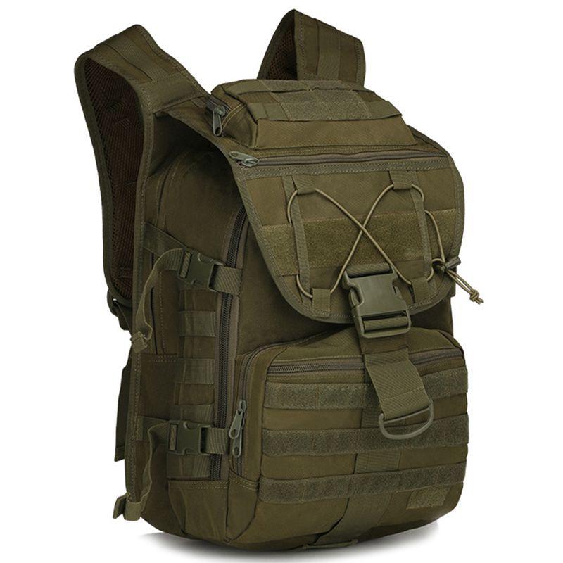 Durable 40l Outdoor Military Tactical Backpack With Adjustable Straps And Waist Protector