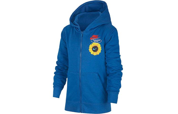 Nike Kids Sweatshirts Hooded Moderate DM8102-407 M