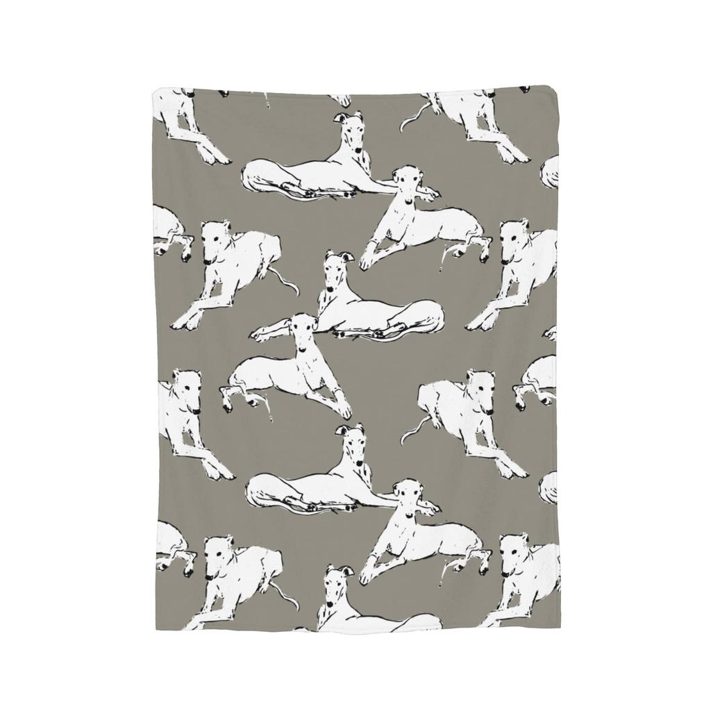 Summer Greyhound Fuzzy Blanket Skipworth Whippet Lurcher Dog Galgo Funny Throw Blankets for Home 200x150cm Quilt,