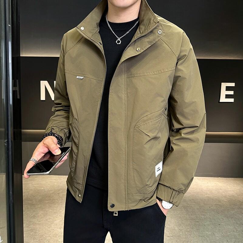 2025 Trendy Men's Versatile Cotton-Padded Jacket for Spring & Autumn