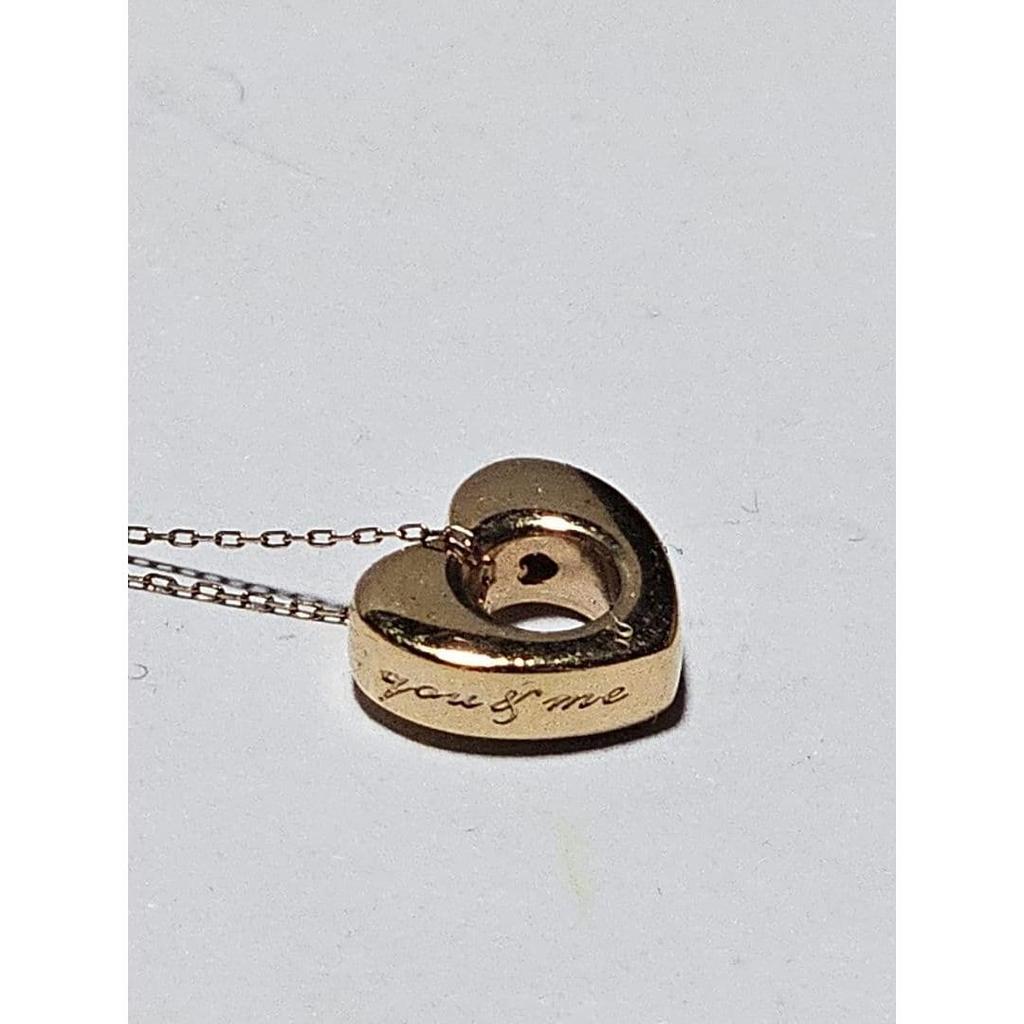Used PANDORA gold necklace