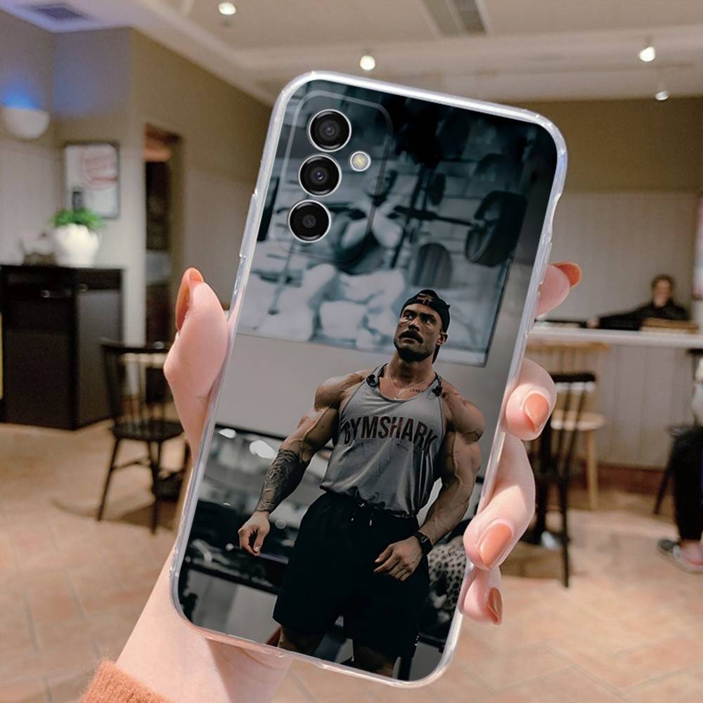 Chris Bumstead Bodybuilding Phone Case Silicone For Samsung S30,S23,21,20 Ultra,S20 FE lite,S10,9,PIus Note20ultra Cover Clear