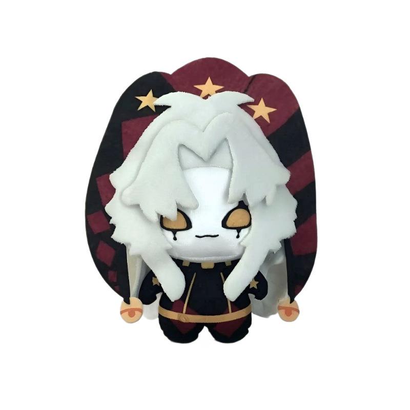 Freak Circus Cotton Pierrot Doll Plush Backpack Pendant