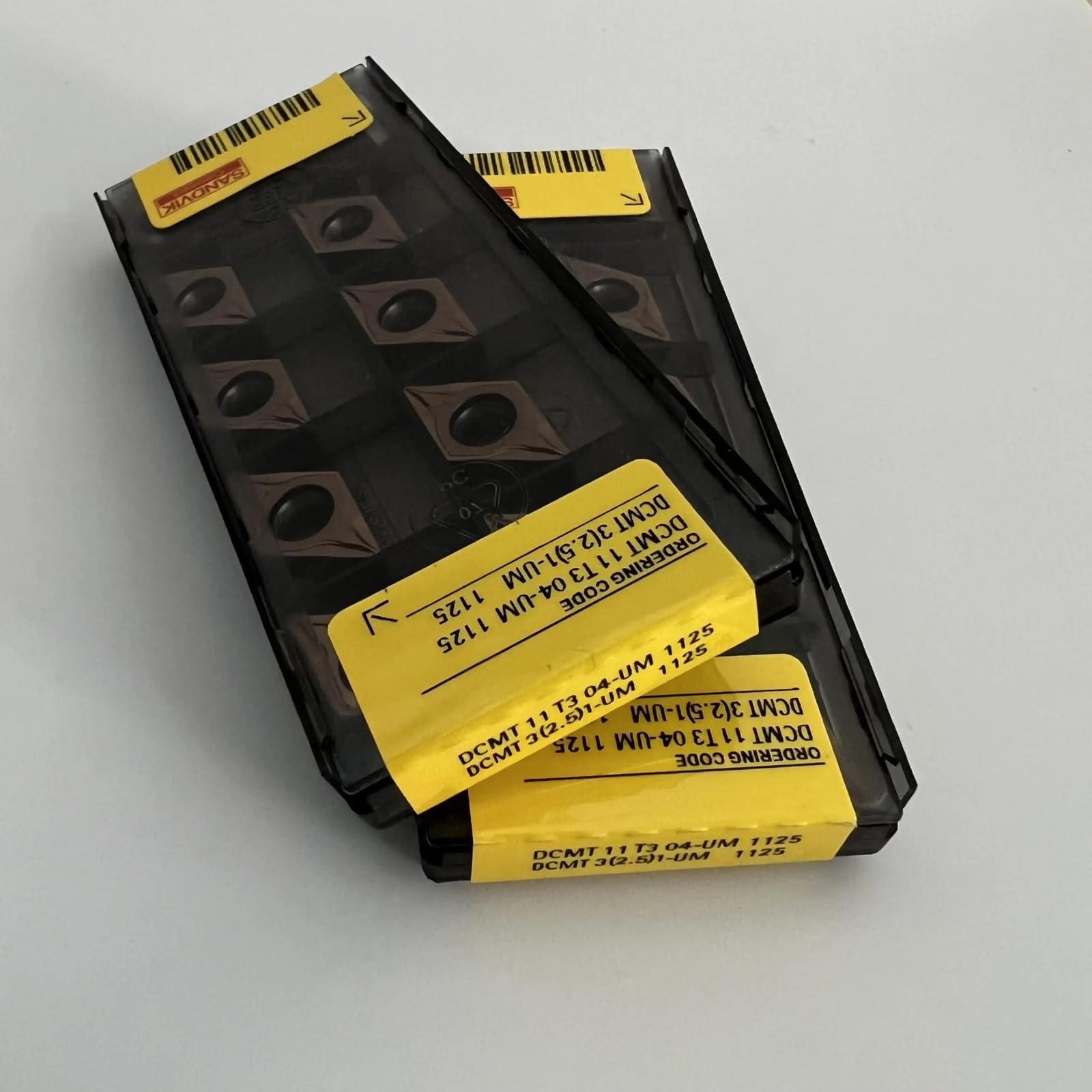 

Original Sandvik / DCMT11T304-UM 1125 CNC lathe carbide blade 10 PCS