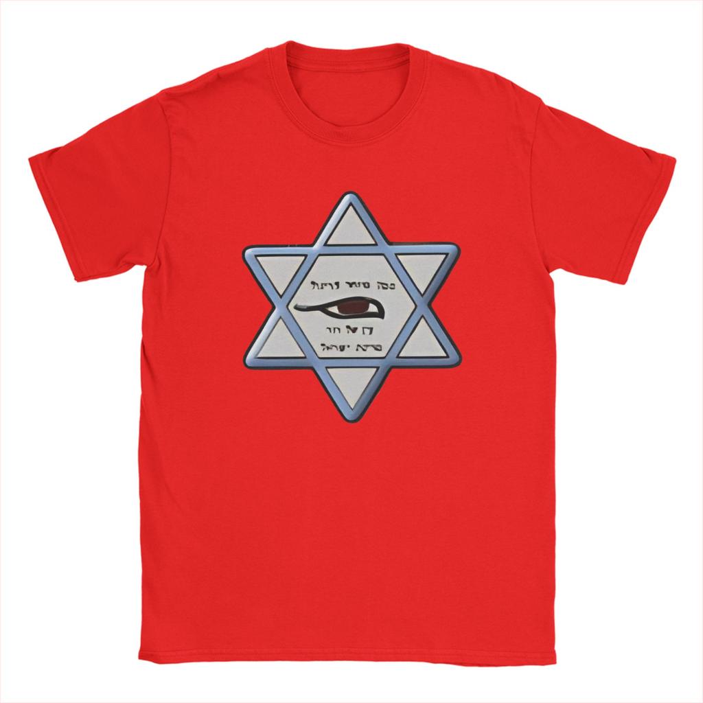 Unisexs Mossad Badge T Shirts  Cotton Clothes Novelty Short Sleeve Round Neck Tee Shirt Plus Size TShirt