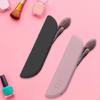 2x Portable Makeup Brush Holder Dustproof Gift Silicone Cosmetic Pouch for Girls