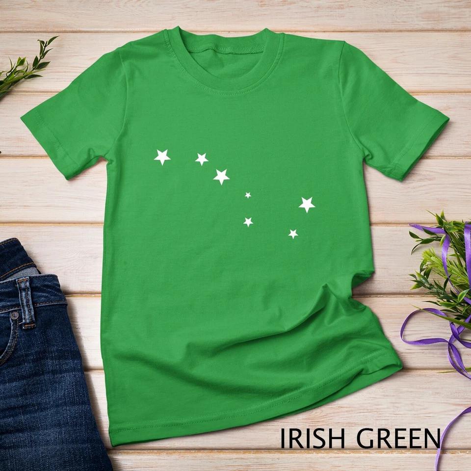 Constellation Big Dipper Stars Asterism Astronomy Night Sky Unisex T-shirt 4 2XL