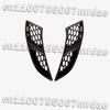 Fog Light Decorative Sticker for 2024 2025 Toyota Land Cruiser 250 Prado Hood LC250 Modification Accessories Supplies