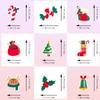 50pcs Holiday Christmas Theme Sticker for Phone Laptop Car Kids Xmas Waterproof Sticker